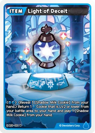 Light of Deceit (BS9-091) - A Game of Truth and Deceit