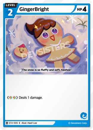 GingerBright (005) (ST4-005) - Starter Deck Assortment 1