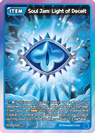Soul Jam: Light of Deceit (BS9-092) - A Game of Truth and Deceit Foil