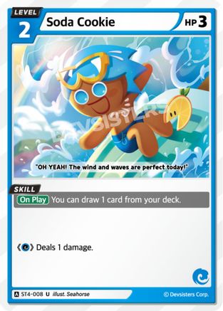 Soda Cookie (ST4-008) - Starter Deck Assortment 1