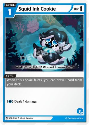 Squid Ink Cookie (ST4-010) - Starter Deck Assortment 1