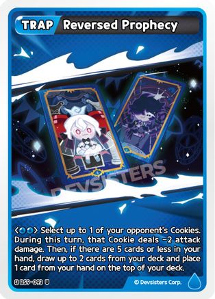 Reversed Prophecy (BS9-093) - A Game of Truth and Deceit