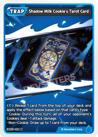 Shadow Milk Cookie's Tarot Card (BS9-094) - A Game of Truth and Deceit