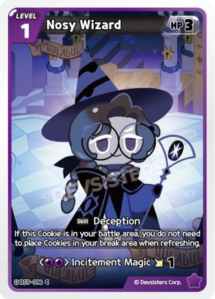 Nosy Wizard (BS9-096) - A Game of Truth and Deceit