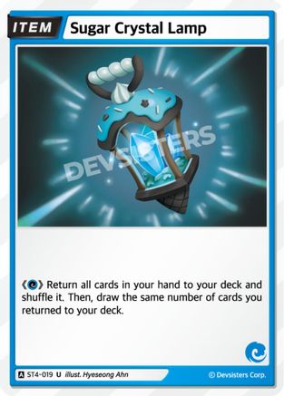 Sugar Crystal Lamp (ST4-019) - Starter Deck Assortment 1