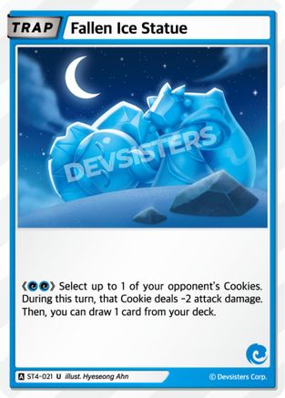 Fallen Ice Statue (ST4-021) - Starter Deck Assortment 1