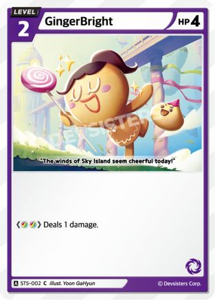 GingerBright (002) (ST5-002) - Starter Deck Assortment 1