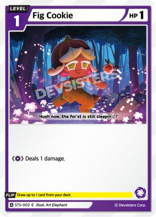 Fig Cookie (ST5-003) - Starter Deck Assortment 1