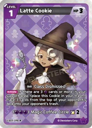 Latte Cookie (Ver. 1) (BS9-098) - A Game of Truth and Deceit Foil