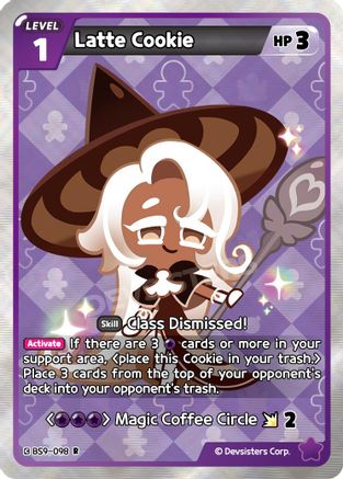Latte Cookie (Ver. 2) (BS9-098) - A Game of Truth and Deceit Foil