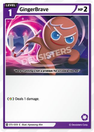 GingerBrave (009) (Ver. 2) (ST5-009) - Starter Deck Assortment 1