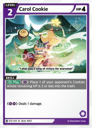Carol Cookie (ST5-010) - Starter Deck Assortment 1