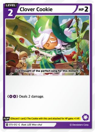 Clover Cookie (ST5-012) - Starter Deck Assortment 1
