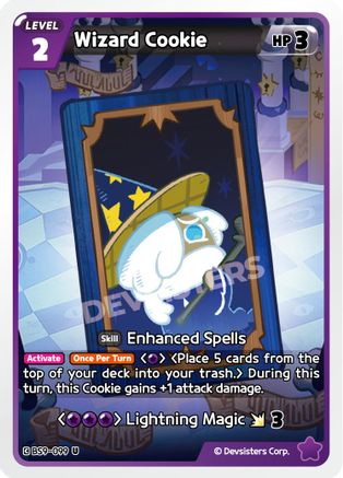 Wizard Cookie (Ver. 1) (BS9-099) - A Game of Truth and Deceit