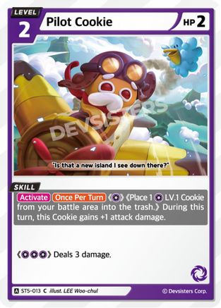 Pilot Cookie (ST5-013) - Starter Deck Assortment 1