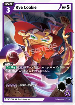 Rye Cookie (ST5-015) - Starter Deck Assortment 1 Foil