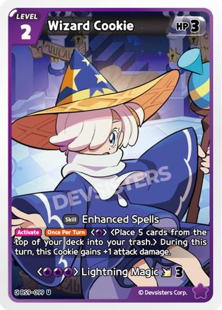 Wizard Cookie (Ver. 2) (BS9-099) - A Game of Truth and Deceit
