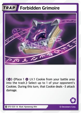Forbidden Grimoire (ST5-020) - Starter Deck Assortment 1