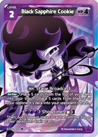 Black Sapphire Cookie (BS9-100) - A Game of Truth and Deceit Foil