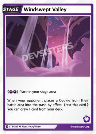 Windswept Valley (ST5-022) - Starter Deck Assortment 1