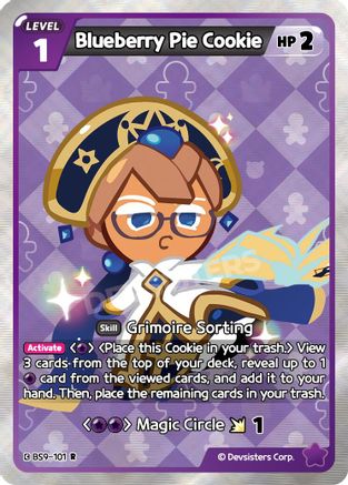 Blueberry Pie Cookie (BS9-101) - A Game of Truth and Deceit Foil