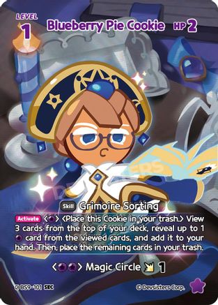Blueberry Pie Cookie (SEC) (BS9-101) - A Game of Truth and Deceit Foil