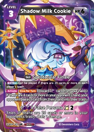 Shadow Milk Cookie (102) (BS9-102) - A Game of Truth and Deceit Foil