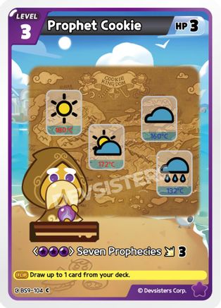 Prophet Cookie (Ver. 2) (BS9-104) - A Game of Truth and Deceit