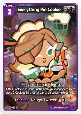 Everything Pie Cookie (BS9-111) - A Game of Truth and Deceit