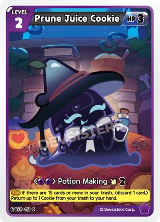 Prune Juice Cookie (Ver. 2) (BS9-113) - A Game of Truth and Deceit