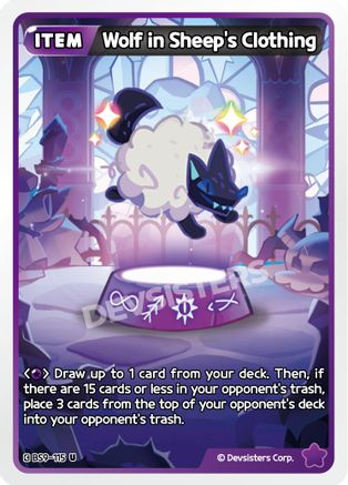 Wolf in Sheep's Clothing (BS9-115) - A Game of Truth and Deceit