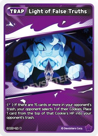 Light of False Truths (BS9-116) - A Game of Truth and Deceit