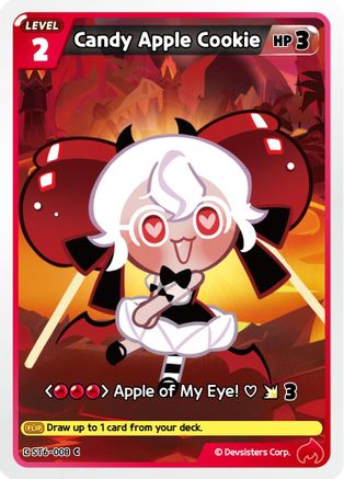 Candy Apple Cookie (ST6-008) - Starter Deck Assortment 2 Legendary Cookie