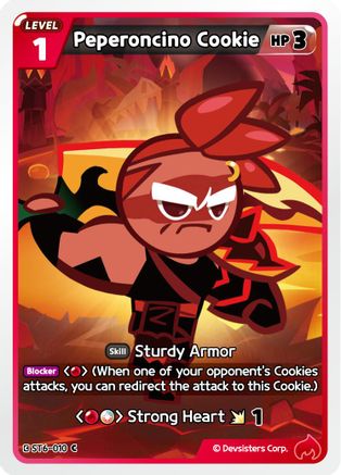 Peperoncino Cookie (ST6-010) - Starter Deck Assortment 2 Legendary Cookie