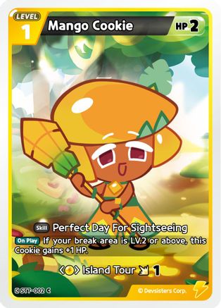 Mango Cookie (ST7-002) - Starter Deck Assortment 2 Legendary Cookie