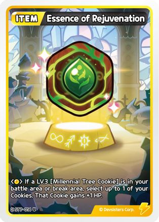 Essence of Rejuvenation (ST7-014) - Starter Deck Assortment 2 Legendary Cookie