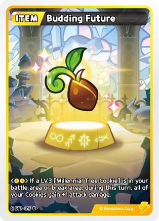 Budding Future (ST7-015) - Starter Deck Assortment 2 Legendary Cookie