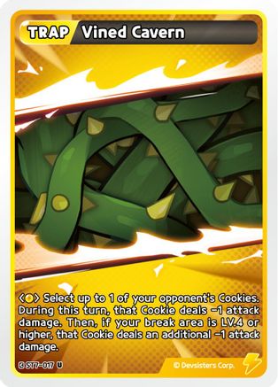 Vined Cavern (ST7-017) - Starter Deck Assortment 2 Legendary Cookie