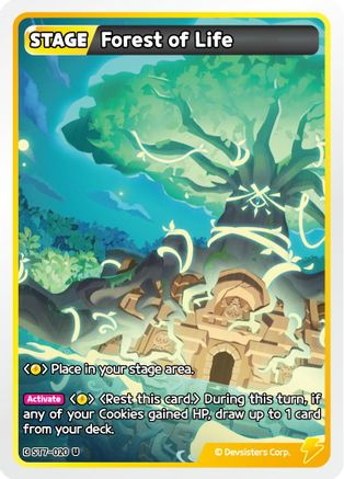 Forest of Life (ST7-020) - Starter Deck Assortment 2 Legendary Cookie