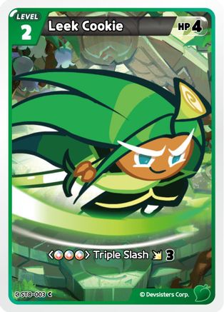 Leek Cookie (ST8-003) - Starter Deck Assortment 2 Legendary Cookie