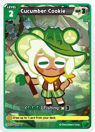 Cucumber Cookie (ST8-009) - Starter Deck Assortment 2 Legendary Cookie