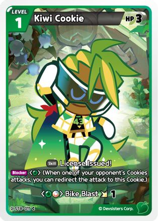Kiwi Cookie (ST8-011) - Starter Deck Assortment 2 Legendary Cookie