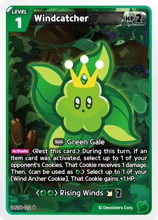 Windcatcher (ST8-012) - Starter Deck Assortment 2 Legendary Cookie