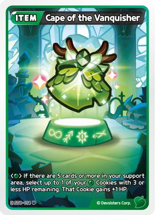 Cape of the Vanquisher (ST8-014) - Starter Deck Assortment 2 Legendary Cookie