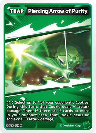 Piercing Arrow of Purity (ST8-018) - Starter Deck Assortment 2 Legendary Cookie