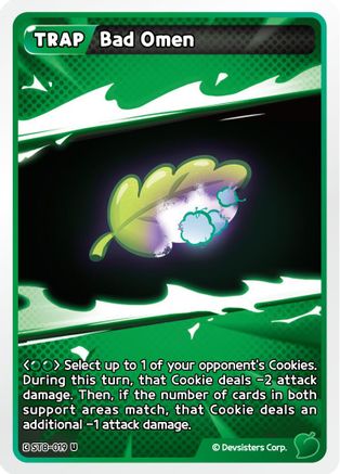 Bad Omen (ST8-019) - Starter Deck Assortment 2 Legendary Cookie