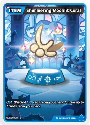 Shimmering Moonlit Coral (ST9-013) - Starter Deck Assortment 2 Legendary Cookie