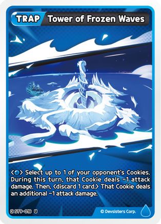 Tower of Frozen Waves (ST9-018) - Starter Deck Assortment 2 Legendary Cookie
