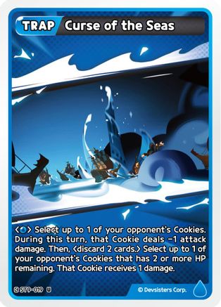 Curse of the Seas (ST9-019) - Starter Deck Assortment 2 Legendary Cookie
