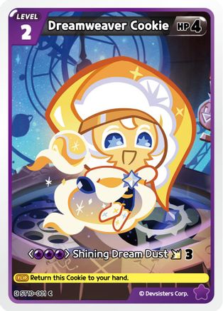 Dreamweaver Cookie (ST10-001) - Starter Deck Assortment 2 Legendary Cookie